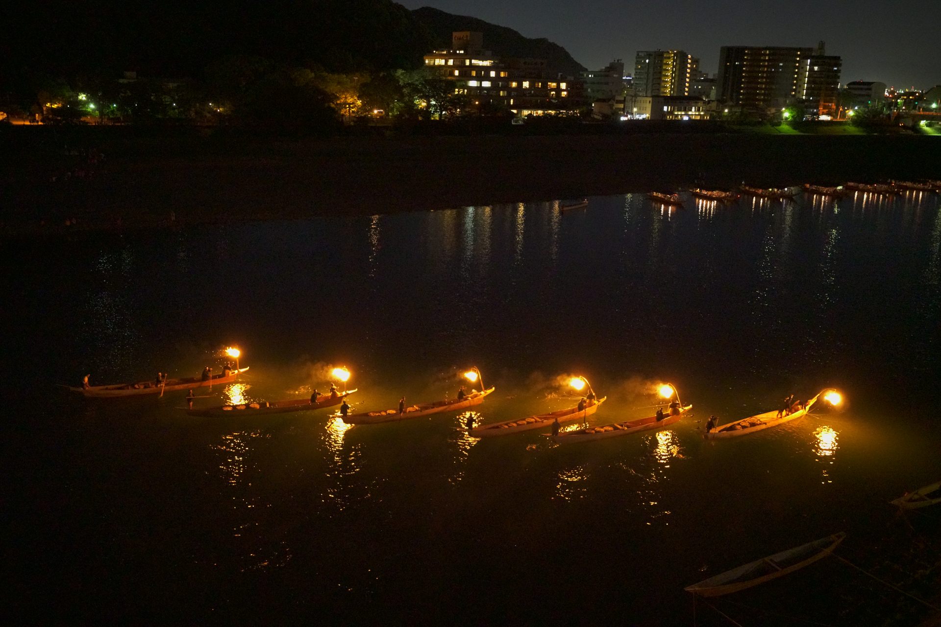 20 minutes from Nagoya, a 1,300-year-old night you won't see anywhere else