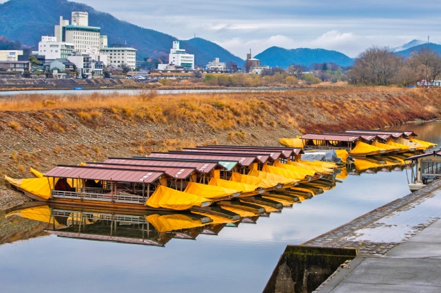 The viewing boats by day